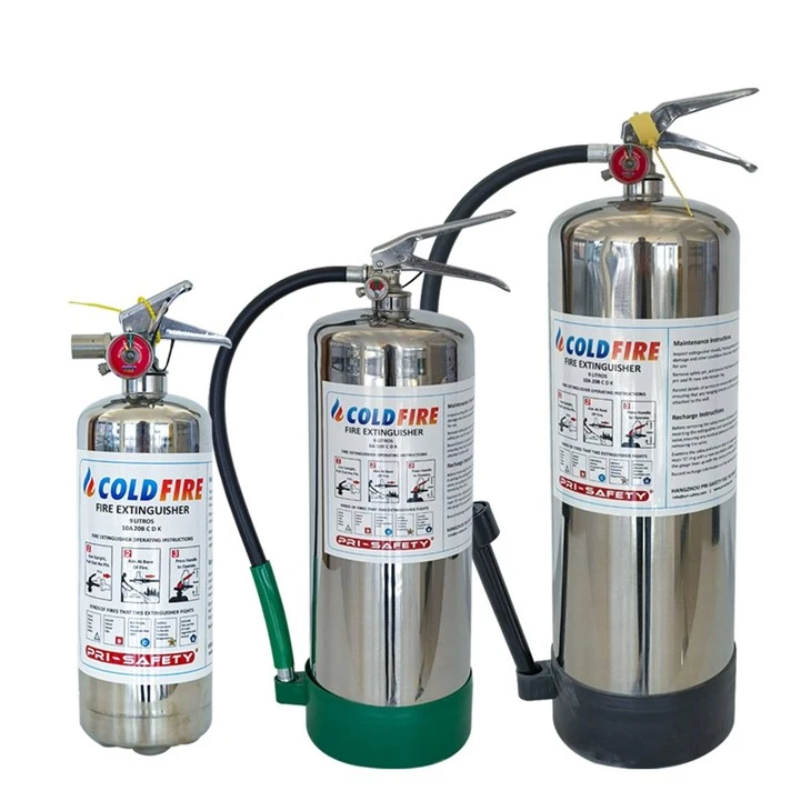Ul Listed Coldfire Lithium Battery Extinguer per a ClassA/B/C/D/K/L