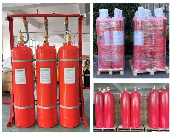 FM200 Hfc-227ea Fire Suppression System For Service Room